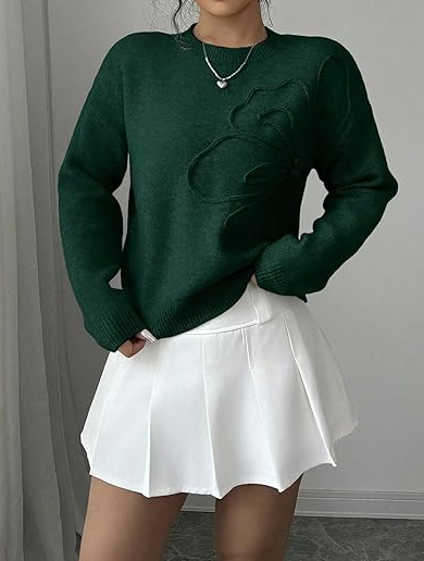 Prettiest 3D Floral Sweater