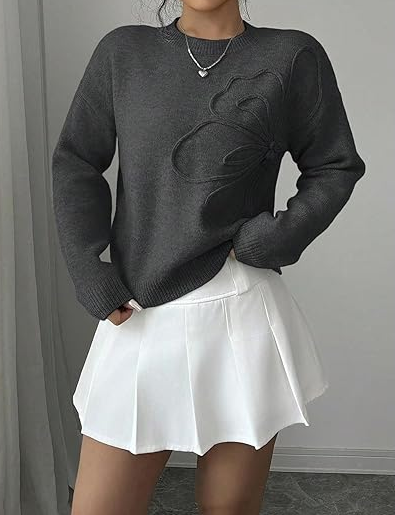 Prettiest 3D Floral Sweater