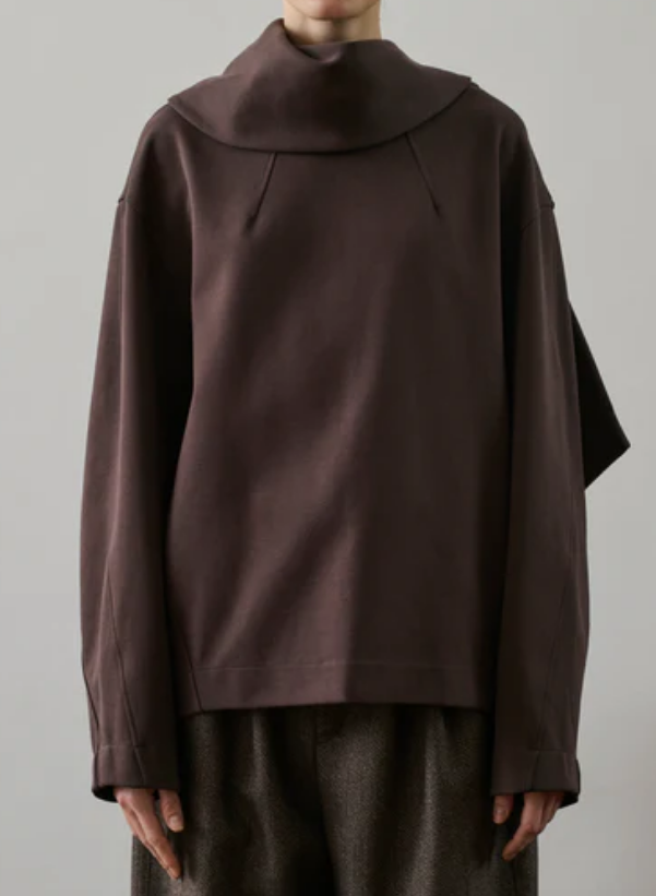 Chic Brown/plum Sweatershirt