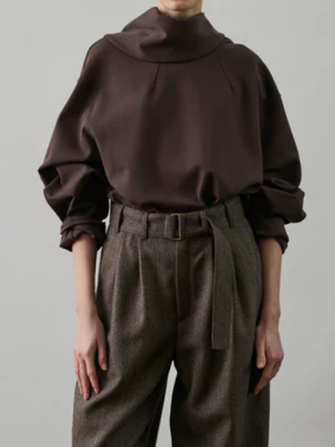 Chic Brown/plum Sweatershirt