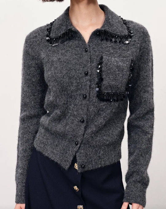 Statement Sequin Sweater