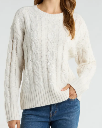 Holiday Sequin Sweater