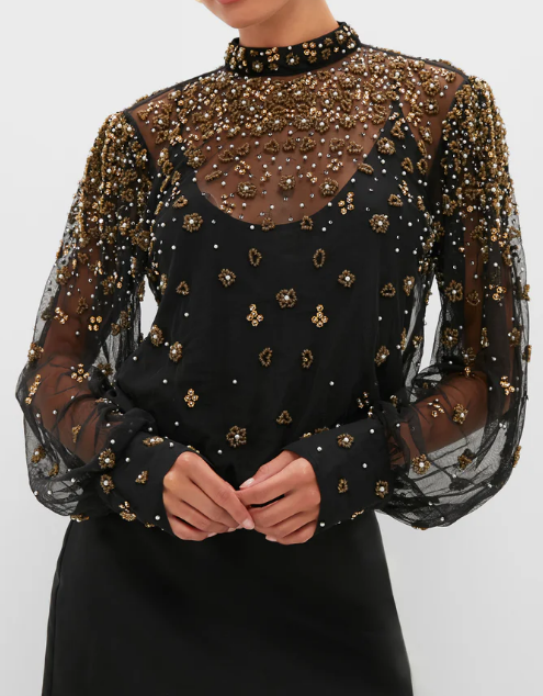 Dazzle Holiday Blouse