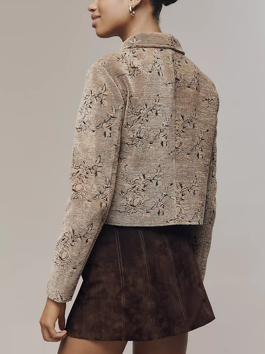 Crop Corduroy Jacket