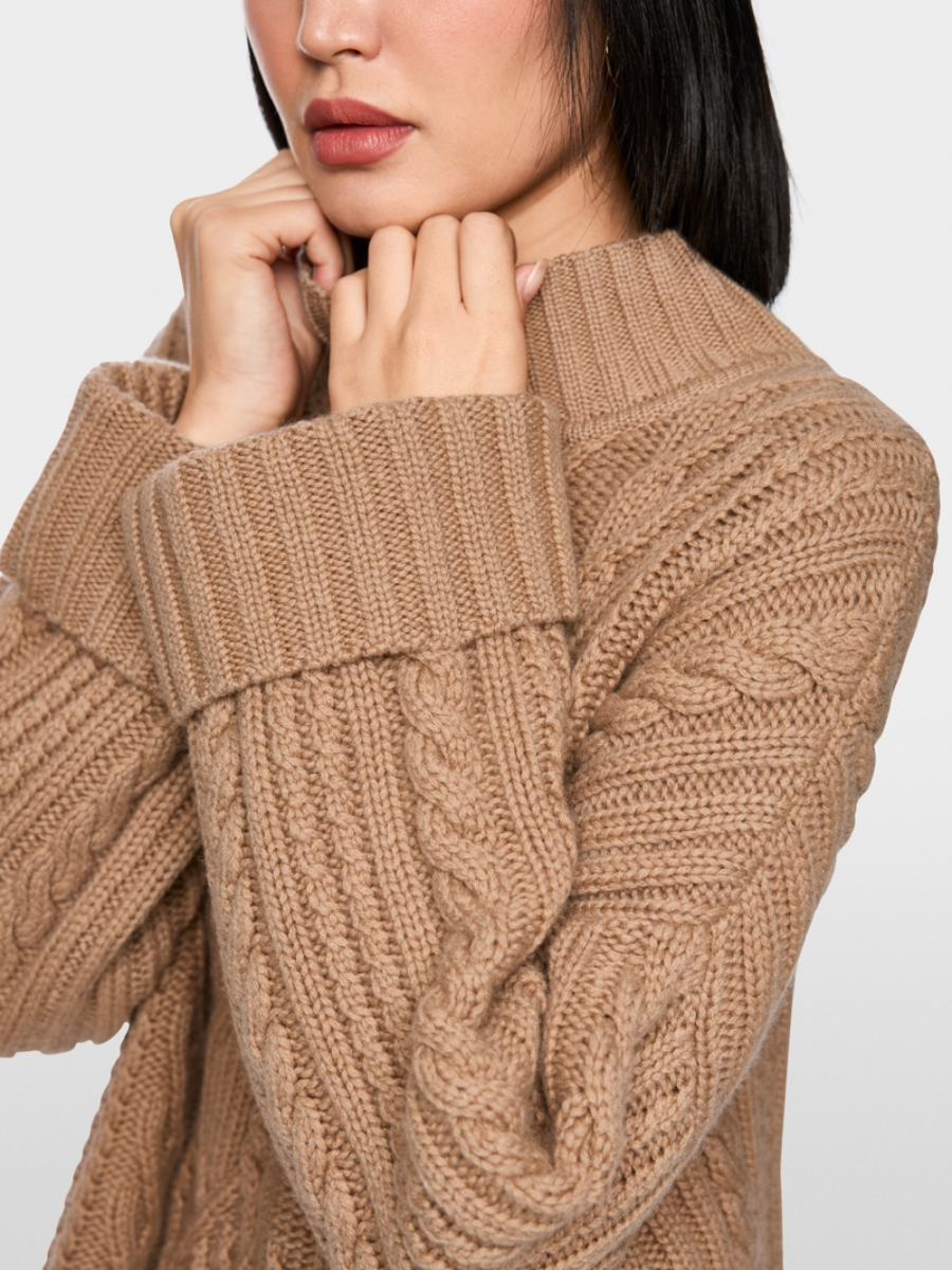 Knitted In Germany Cable-knit Jumper