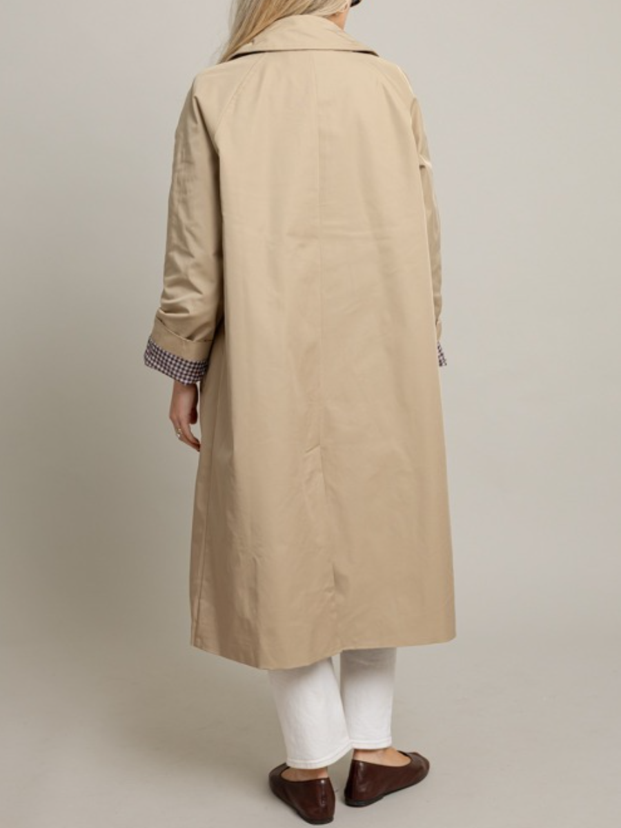 Longline Trench Coat