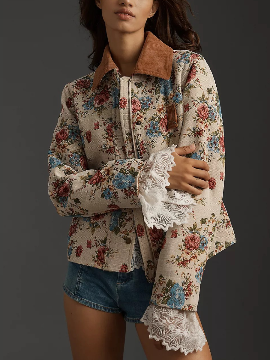 Chic Floral Jacket