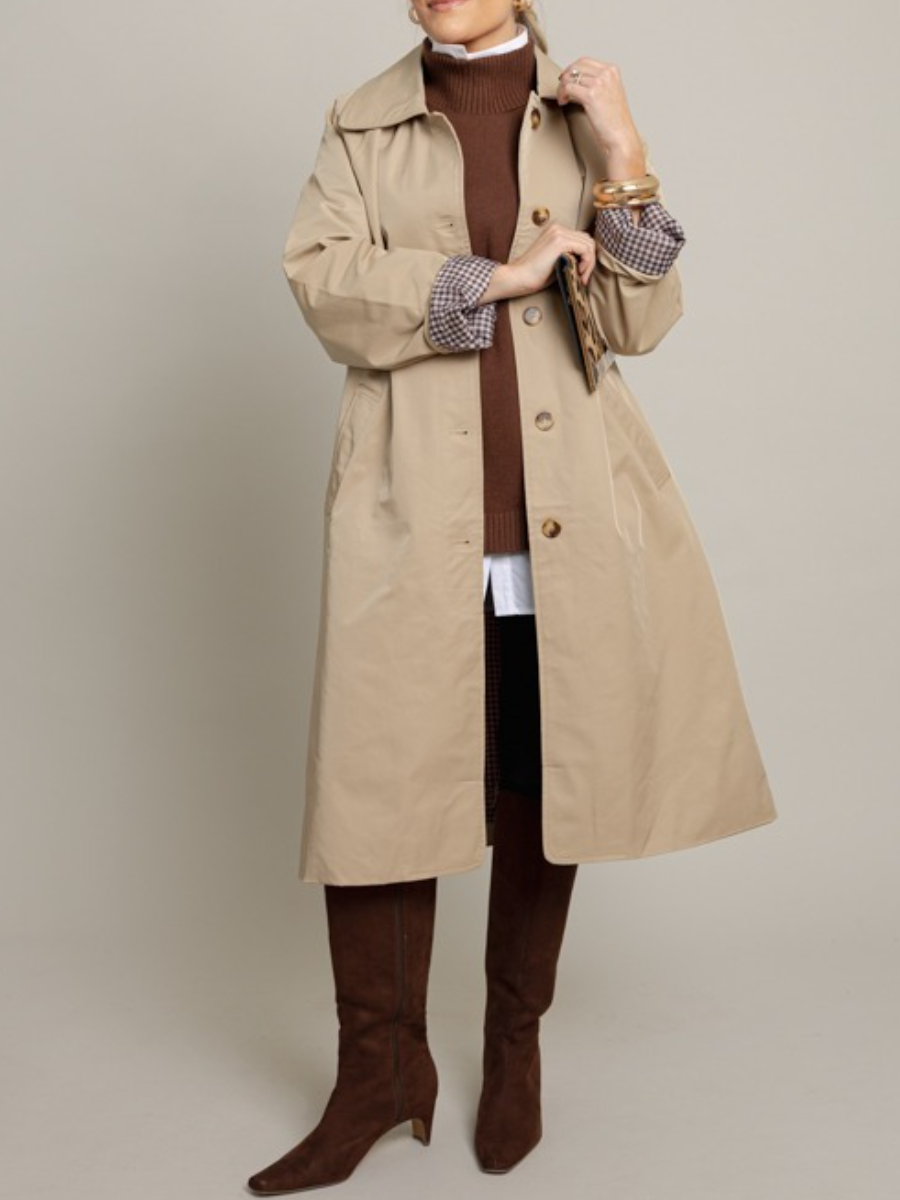 Longline Trench Coat