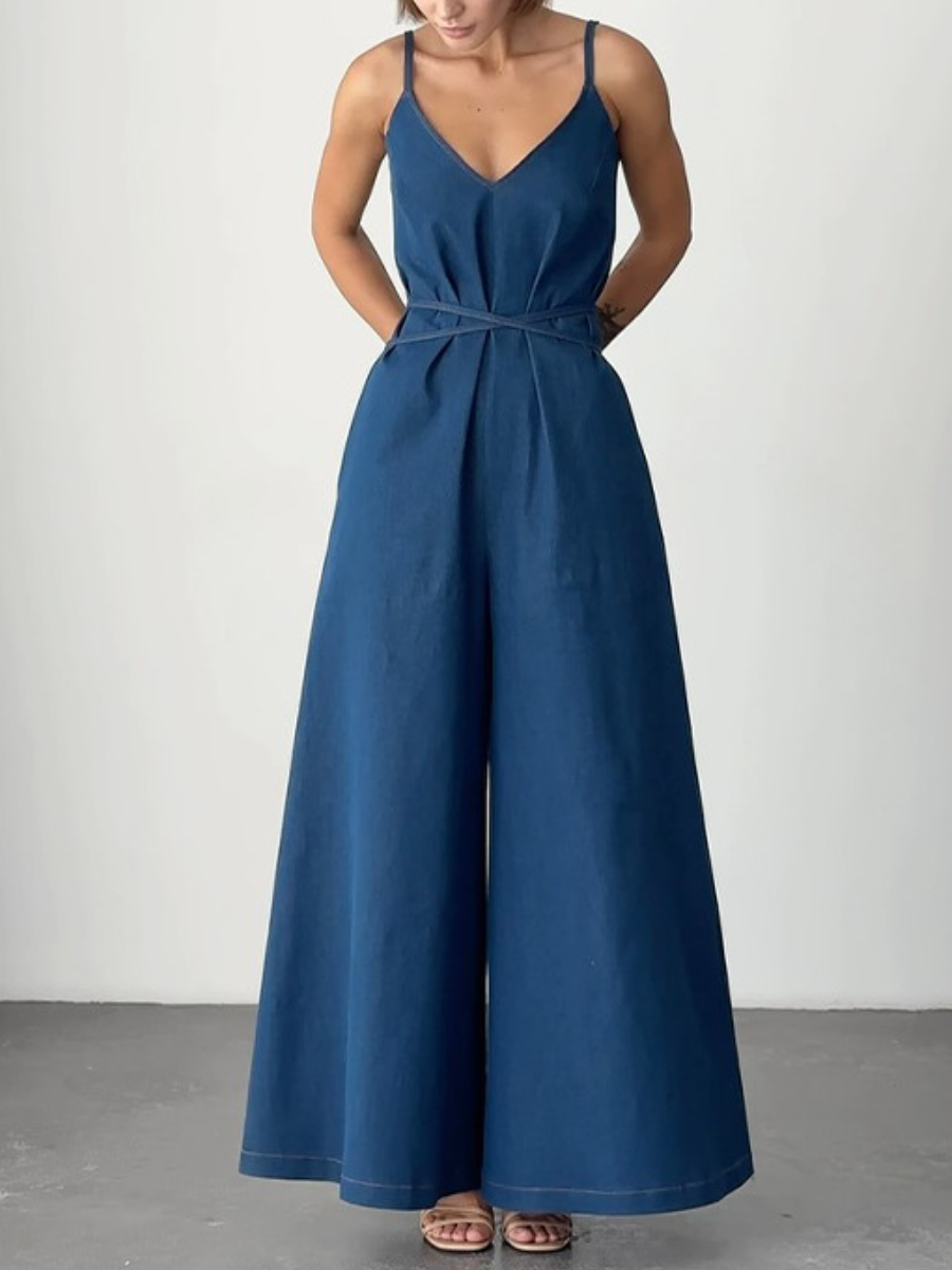Chic Sling Loose Jumpsuit