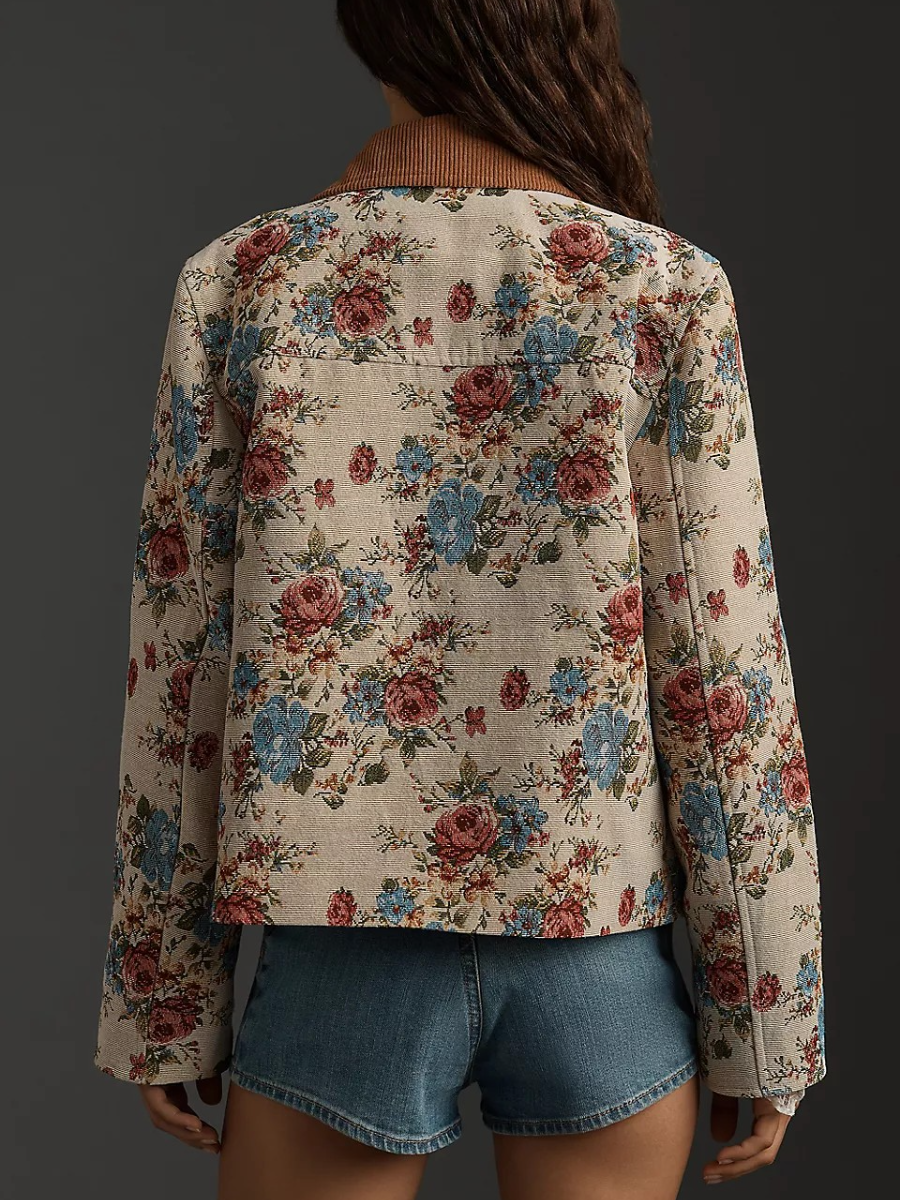 Chic Floral Jacket