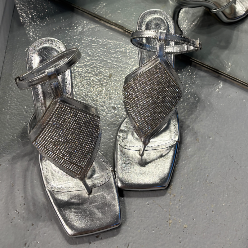 Women's Casual Glitter Heels