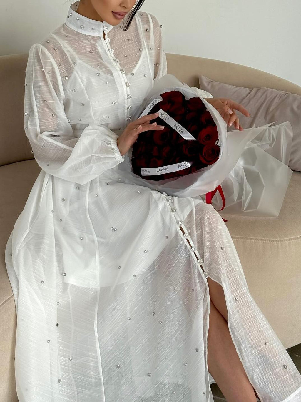 Elegant Soft Midi Dress