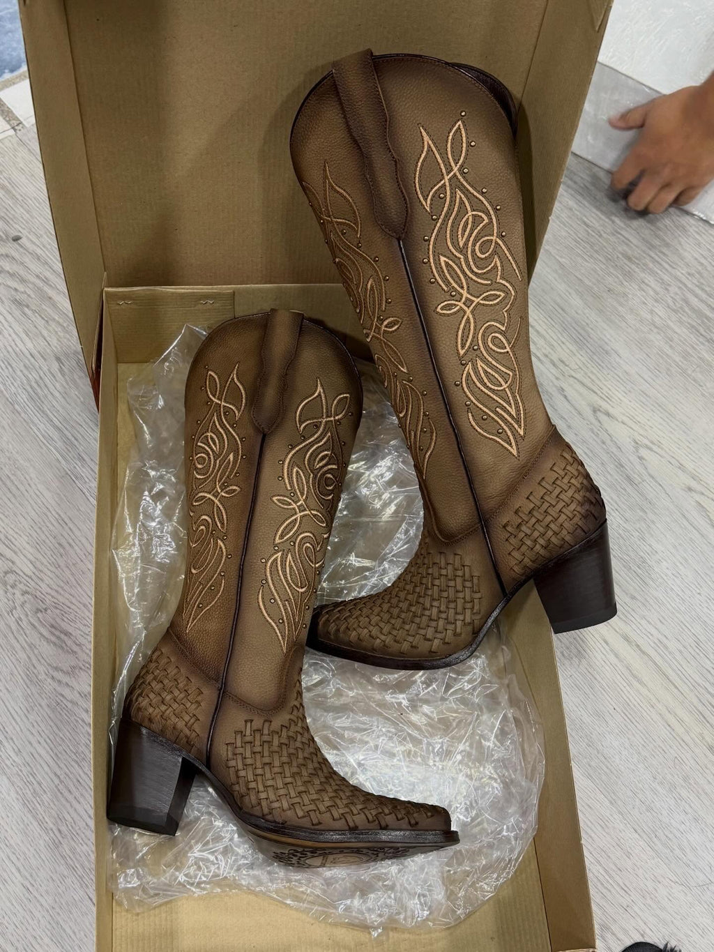 Brown Limited Edition Cowboy Boots