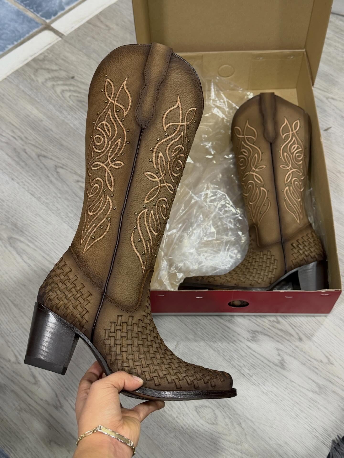 Brown Limited Edition Cowboy Boots